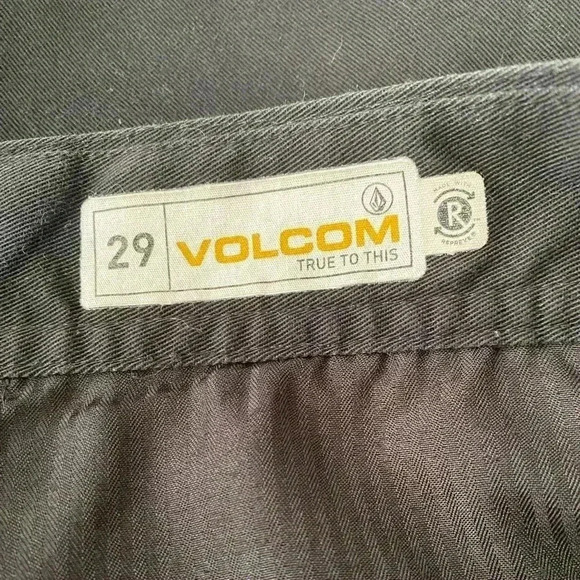 Volcom Vmonty Chino Black Shorts 29 - Picture 10 of 10